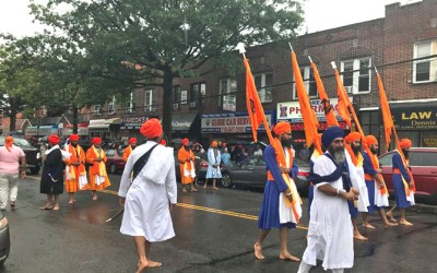 Sikhs Celebrate in  Richmond Hill
