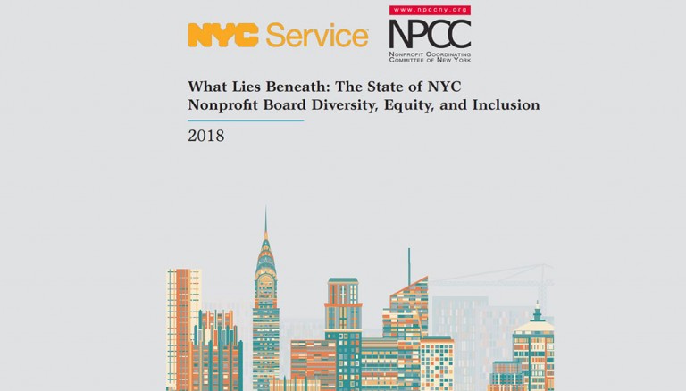 NYC Nonprofit  Leadership Demographics do not reflect  Diversity of City: Report