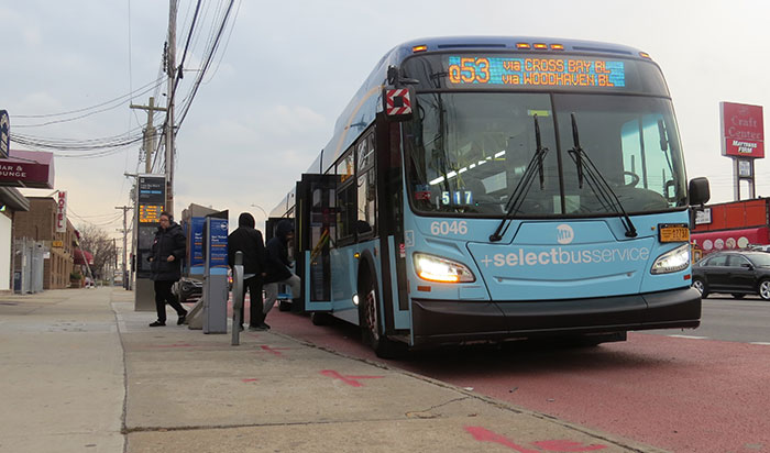 DOT Touts Woodhaven-Cross Bay SBS a Success