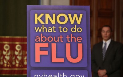 Cuomo Concerned about Sharp Rise in NY Flu Cases