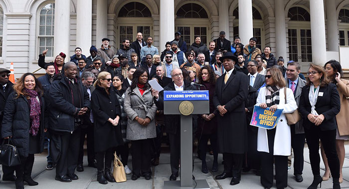 Coalition Calls for a Chief Diversity Officer  in City Hall and Every Agency