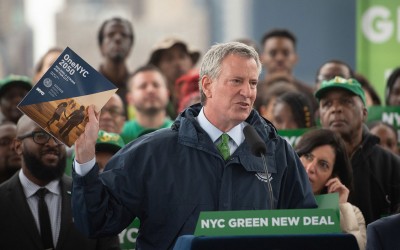 Mayor Lauds City’s Ambitious $14B Green New Deal