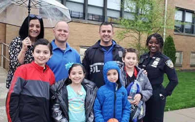 Howard Beach Cops and Kids Forge Bond  at Annual Meet & Greet