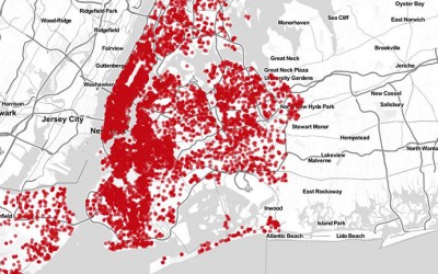 Map Shows Sites where Safety Training is Required