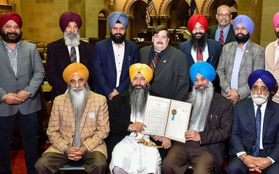 Sikhs Honored in Albany