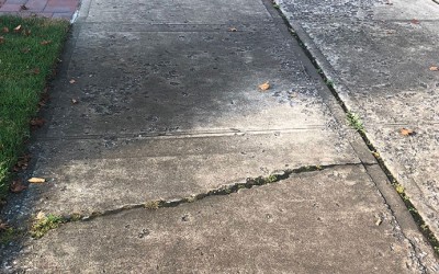 City Fixes Sidewalks  at Snail’s Pace: Stringer