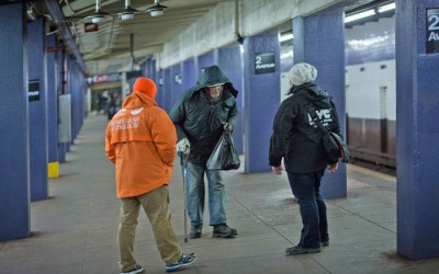 City to Enhance Subway Homeless Outreach