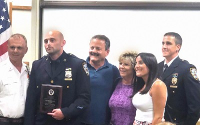 Cop of the Month Saves Fellow Finest