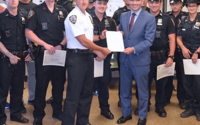 Ulrich Honors Area Cops