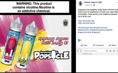 City Sues 22 National Online-E-Cigarette Vendors