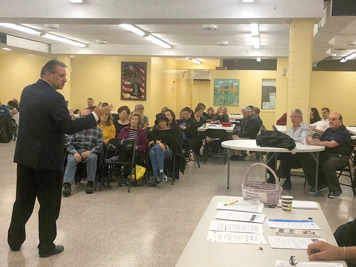 Addabbo Addresses Issues at Civic Meet