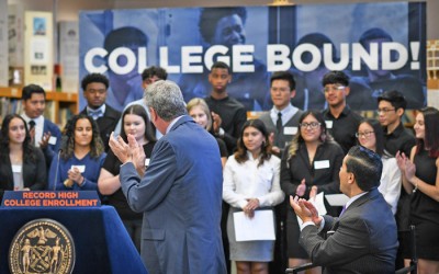 Record High Students Enrolling in College