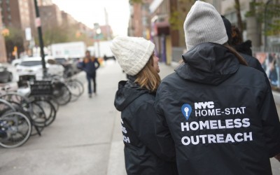 De Blasio Touts New Homeless Effort