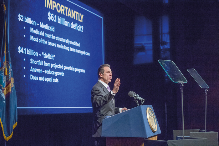 Cuomo Goes ‘Bold’  with $178B  State Budget