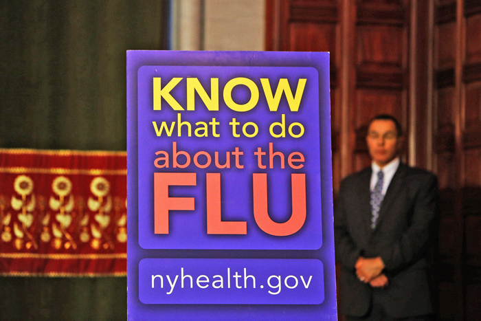 Record Number of  Flu Cases in NY