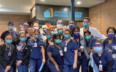 Borough Showers Healthcare Workers,  First Responders with Donations and Appreciation