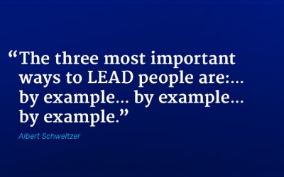 Lead by Example