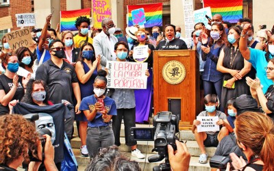 Rally for Repeal of 50-a Law