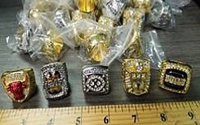 Phony Pro Sports Rings Seized at JFK