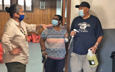 Pol Distributes PPE, Census Info