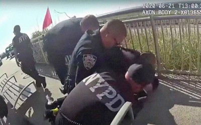 Rockaway Cop Charged  in Choke Arrest
