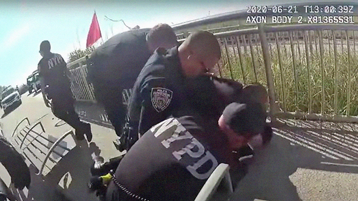 Rockaway Cop Charged  in Choke Arrest