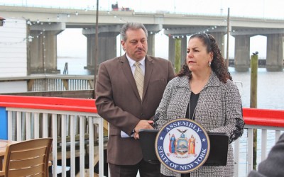 Area Pols Laud Importance of Cross Bay Veterans Memorial Bridge Rockaway Resident Rebate