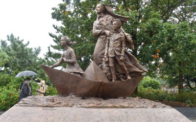 Finally: Mother Cabrini Memorial  Unveiled in Battery Park City