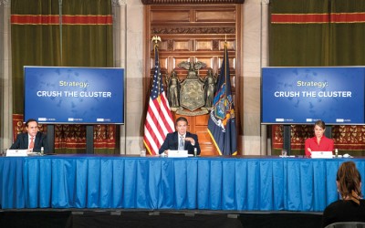State will Withhold Funds for Localities, Schools in Virus Cluster Zones that Fail to Enforce Laws: Cuomo