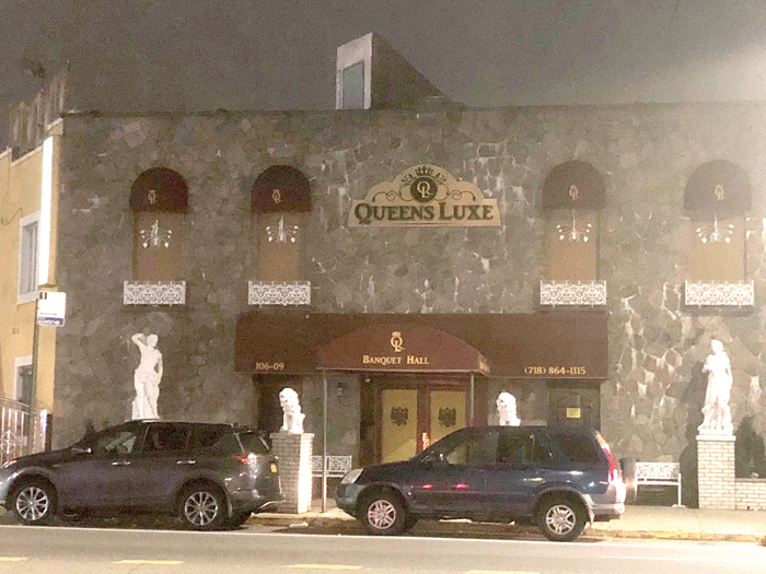 NYC Sheriff Shuts Down Illegal Party  at South Ozone Park Catering Hall