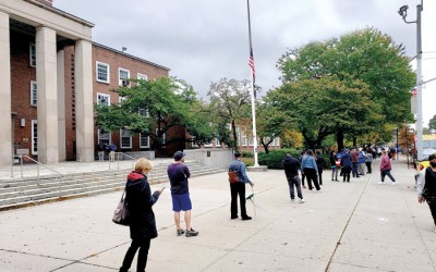 Area Incumbents Cruise to Victory,  Borough Electorate Opts for Early Voting, and Biden-Trump Bloodbath Continues