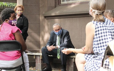 Launch National  Mask Effort: Schumer