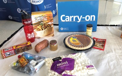 TSA Dishes on how  to Travel with Thanksgiving Foods