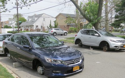 Street Crew Busted for Stealing Tires and Rims from Cars in more than a Dozen Queens Communities