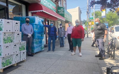 Ulrich, GrowNYC Distribute 55,000+ Meals at Weekly Food Drives