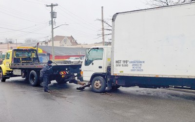After Residents Complain,  Cops Tow Truck