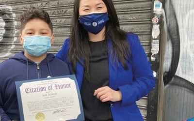 Youth Advocate Kicks off Effort to Raise Funds  for Community Food Organization