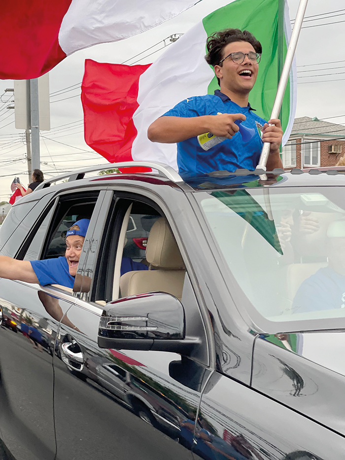 Howard Beach Basks in Italy’s Win over England  in the 2020 European Soccer Championship