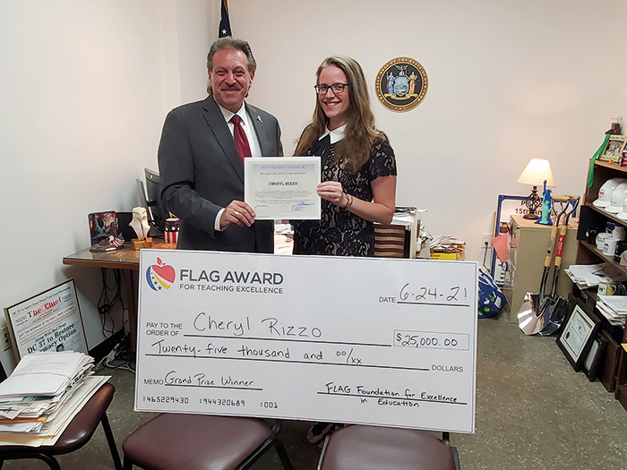 FLAG Day for Lindenwood Teacher