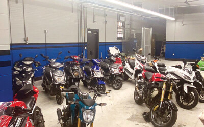 106th Precinct Helps Confiscate Illegal Bikes
