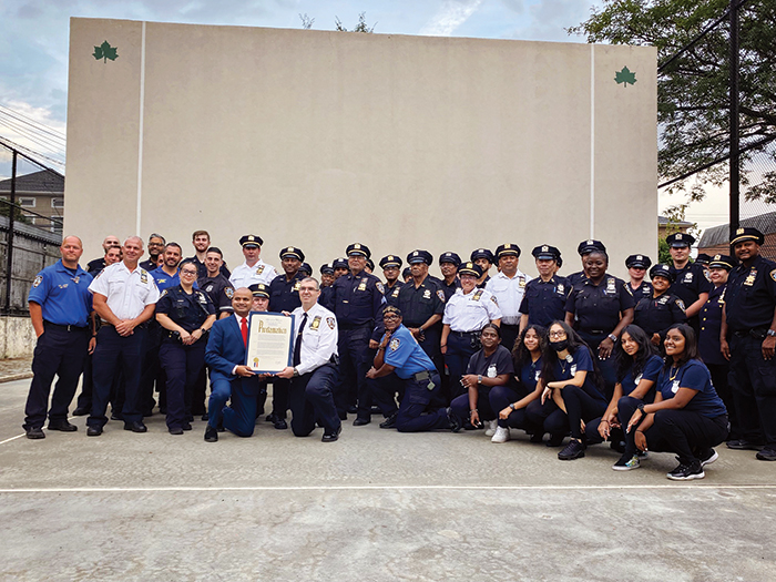 Borough Residents and City’s Finest Mark National Night Out
