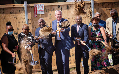 Pols, Community Leaders Break Ground on New Rosedale Precinct