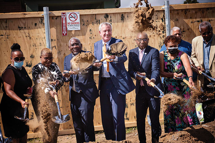 Pols, Community Leaders Break Ground on New Rosedale Precinct