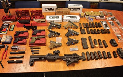 Cache of Ghost Guns Seized at Rosedale Home