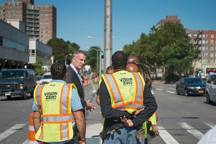 Redesign of Queens Boulevard to be Complete  by Oct. 29: Mayor