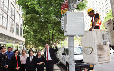 After DOT Report on Fatalities in Speed Camera Zones,  de Blasio Urges Albany to Allow 24/7 Operation