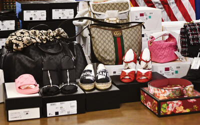 Federal Officials at JFK Warn Public about Counterfeit Goods ahead of Holiday Shopping Season
