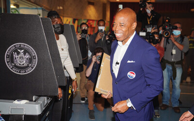 Eric Adams Soundly Defeats Curtis Sliwa, will Succeed de Blasio in City Hall