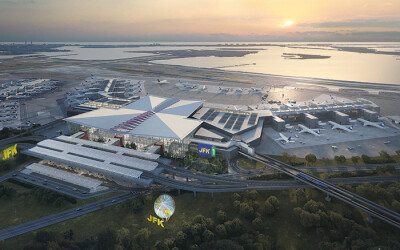 Hochul Lauds Plan to Build $9.5 Billion International Terminal at JFK Airportw