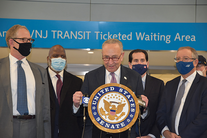 Schumer Touts ‘Transit Supercharge’ for NY Public Transportation Projects